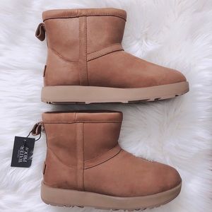 classic mini leather waterproof boot